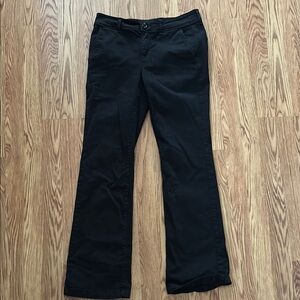 American Eagle Outfitters Black Bootcut Pants 10 Long